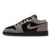 Jordan Air  1 SE Comfortable Fit Low Top Kids Basketball Shoes Unisex sneaker Brown Black IB7111005
