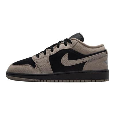 Air  1 SE Comfortable Fit Low Top Kids Basketball Shoes Unisex Sneaker Brown Black IB7111005