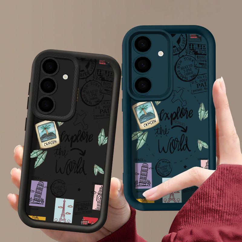 Landmark Case For Samsung Galaxy A56 A36 A26 A16 5G A55 A35 A15 A54 A34 A17 A37 A57 S20 FE S21 S22 S23 S26 S24 S25 Ultra Capa