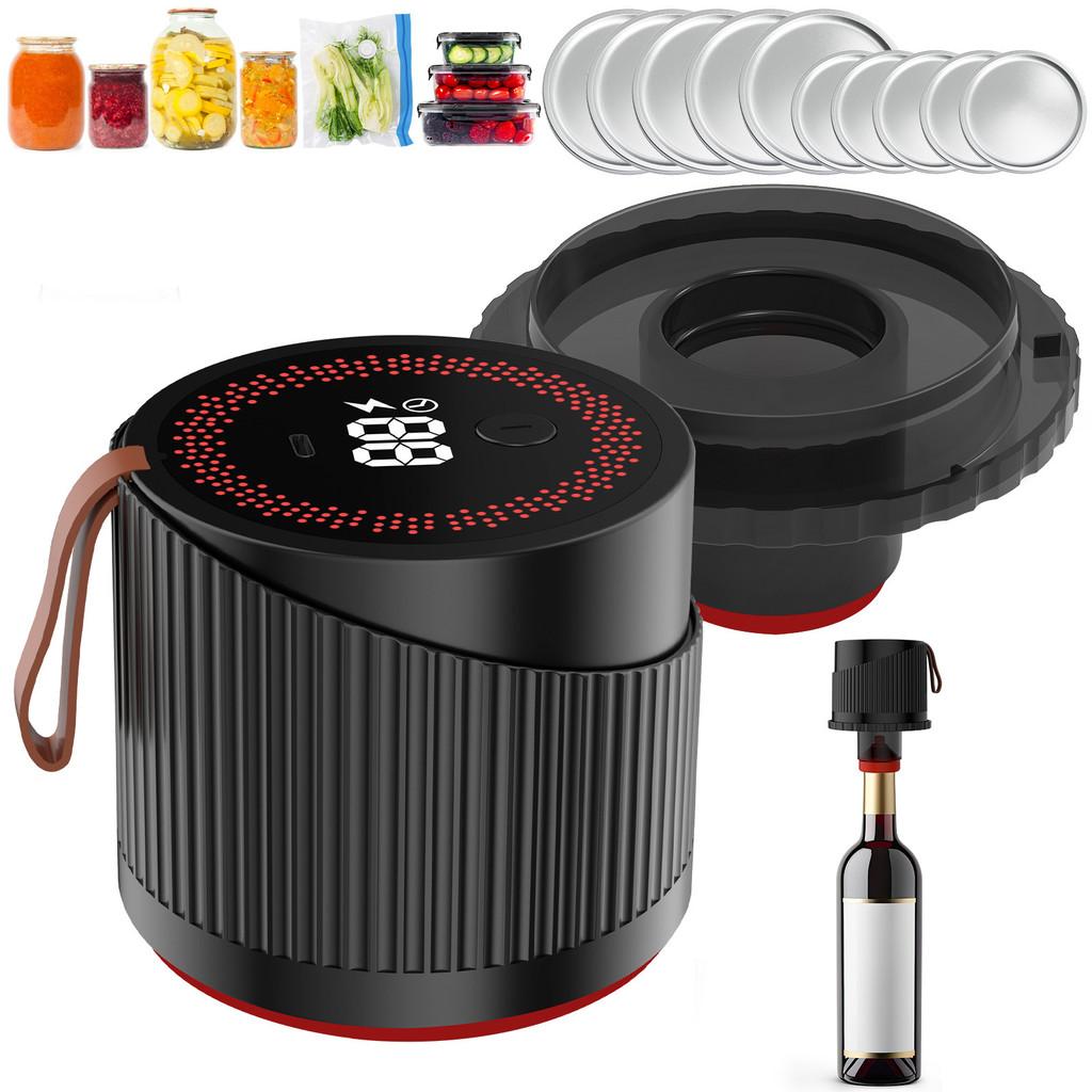 Electric Jar Sealer Vacuum Pump With Automatic Operation For Home And Commercial Food Preservation