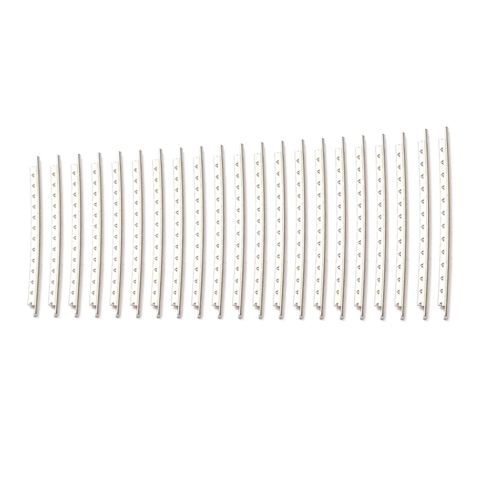 

21Pcs/set Guitar Fret Wire Set Stainless Steel 2.7mm Fret Wire for Guitar Replacement Accessories Playing Accessories