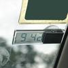 Bil Digital klocka Monterad Sucker LCD Digital Display Dashboard Vindruta Klocka