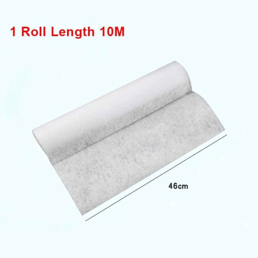 5/10M Disposable Hood Oil Filter Paper Non-woven Cooker Hood Extractor Fan Filter Kitchen Hood Grease Anti Oil Cotton