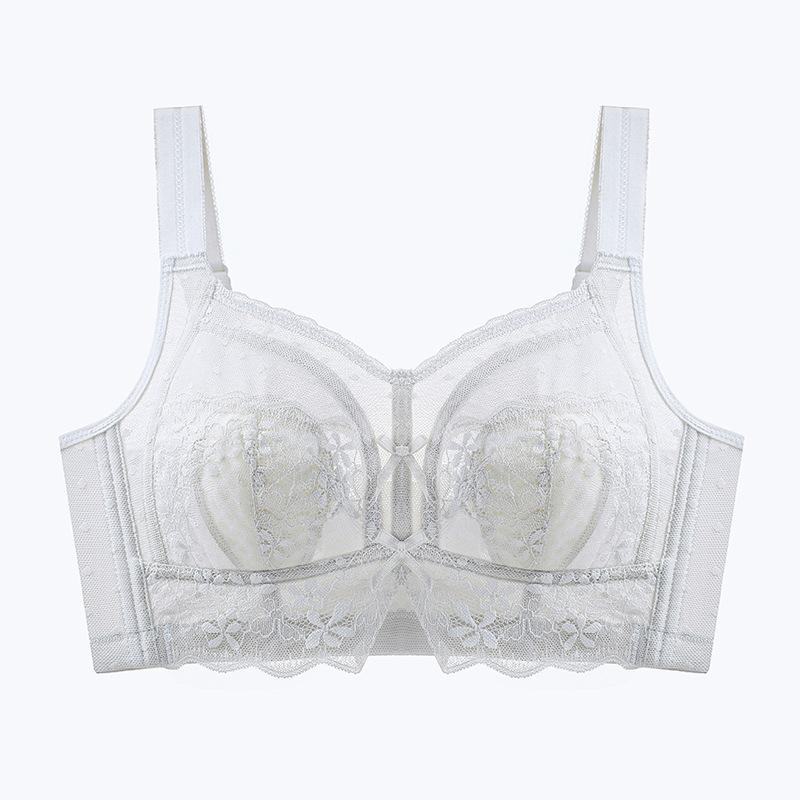 Customized ultra-thin. CM rabbit ears, full cup, large chest, small, no steel ring bra, gather new models.