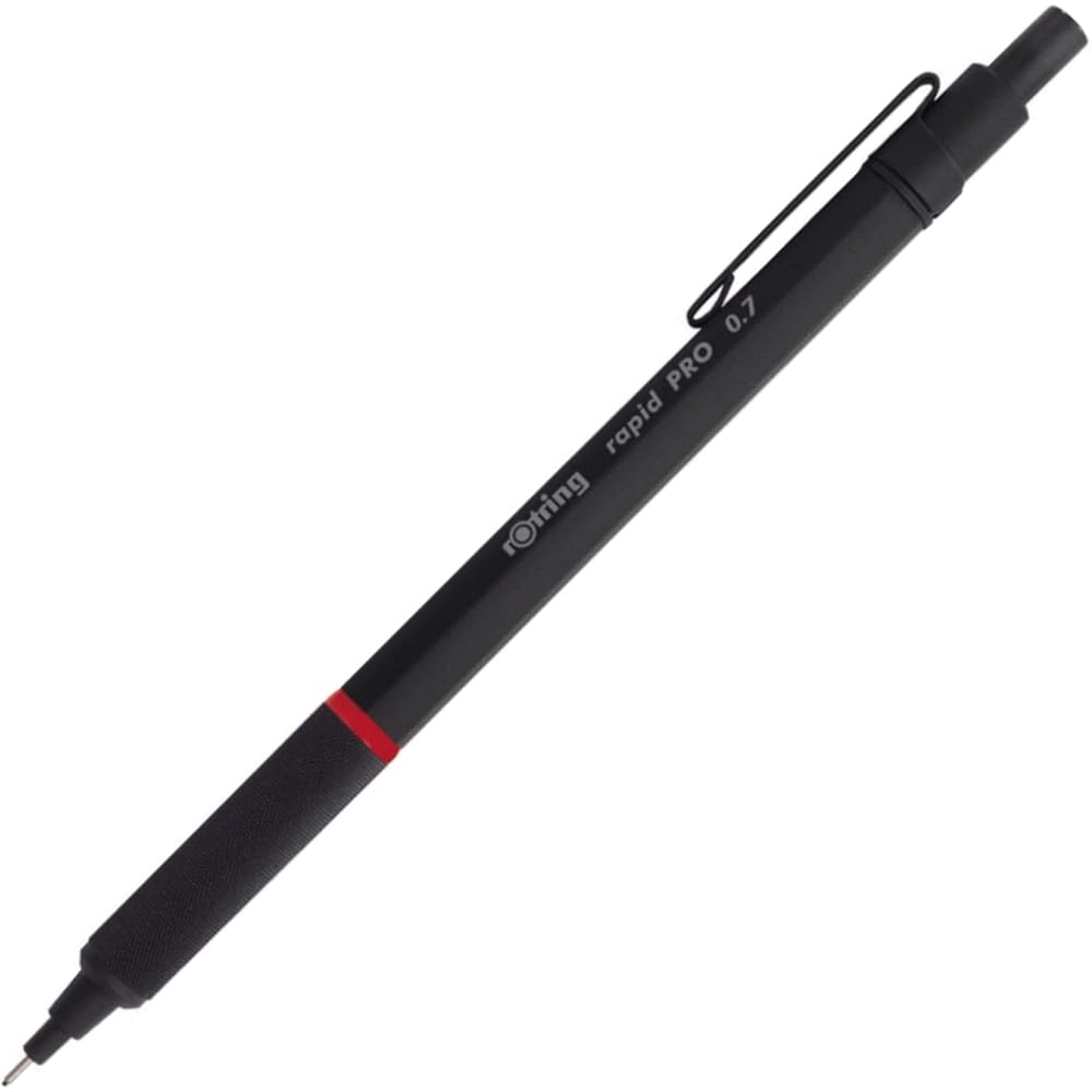 Rottling Mechanical Pencil Rapid Pro 0.7mm Black 1904-257 [Genuine Japanese]