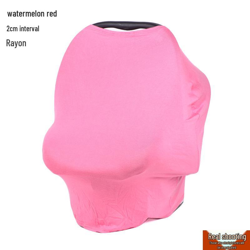 Nursing Cover & Scarf: Anti-Exposure Breastfeeding, Stroller & Shopping Cart Cover.