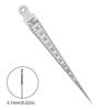 Stainless Steel Welding Gauge Gap Hole Taper Ruler Welding Inspection Taper Gauge  Aperture