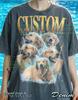 Custom Golden Retriever Comfort Colors® Tshirt, Dog Lover Tees, Cute Puppy Sweater, Retro 90S Tanktop, Vintage Best Friend Pet Gift