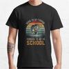 Né pour aller pêcher Forcé d'aller à l'école T-shirt Cadeau Pêcheur Drôle 100% Coton Imprimé Vêtements Graphiques Toutes Tailles Hauts S6XL