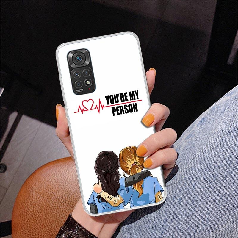 

Greys Anatomy Person Phnoe Case for Phnoe Case for Xiaomi Redmi Note 15 14 14S 13 Pro Plus 12 12S 11S 11E 10S 10 11T 5G Unique C Redmi Note 14 4G
