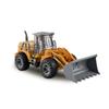 Children's Rechargeable Remote Control Excavator Bulldozer Toy with Lights