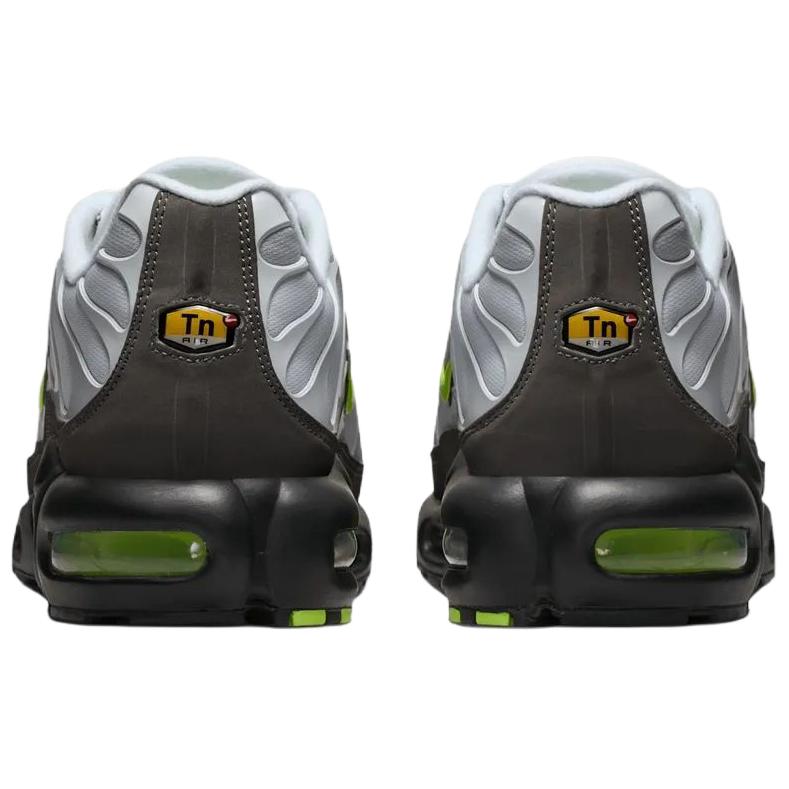 Nike Air Max Plus White Pearl Grey Neon Men Sneakers Yellow Black Neon-Yellow IQ0288-100