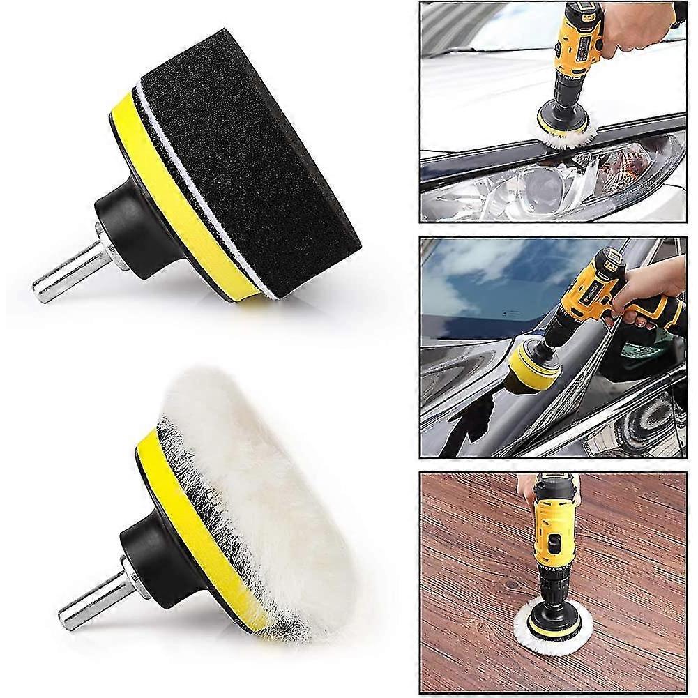 80mm Polishing Sponges Pads, 11pcs Polishing Pad Sponges Pad Polishing Sponge Car Polishin