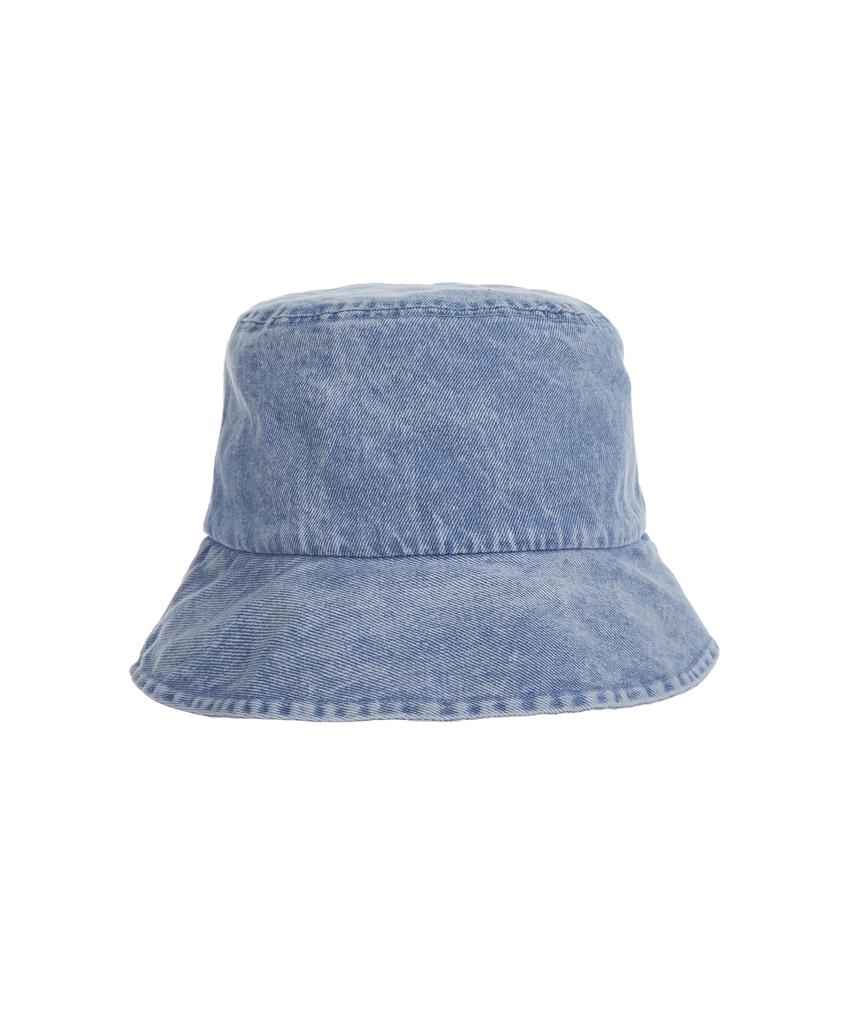 Bajal Stone Washed Denim Bucket Hat Light Indigo
