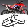 Motorcycle Luggage Rack, Rust-Resistant Rear Top Case Carrier for Honda CRF300L, CRF300, CRF250L, Premium Metal Construction, Holder Shelf Carrier