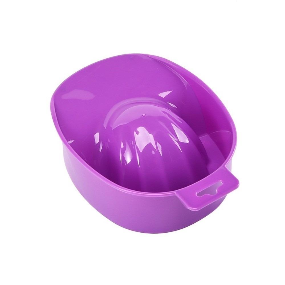 Plastic Nail Art Remover Bowl DIY Style Bath Treatment Manicure Hand Soak Bowl Remover Container Hand Wash Nail Soaking Tray