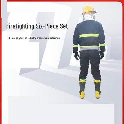 Traje de Protección para Bomberos OLOMM (Juego de 6 piezas)