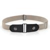Adjustable Invisible Elastic Waist Belt for Men and Women No Buckle Seamless Stretch Waistband for Jeans Pants Trousers