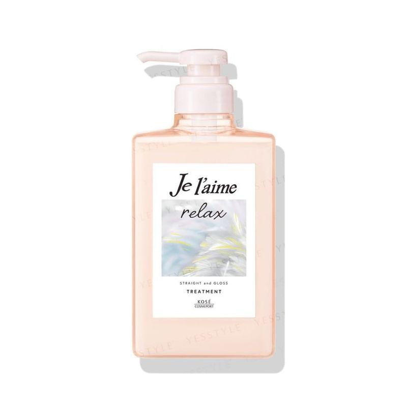 Kose Je L'aime Relax Midnight Repair Hair Treatment Straight & Gloss