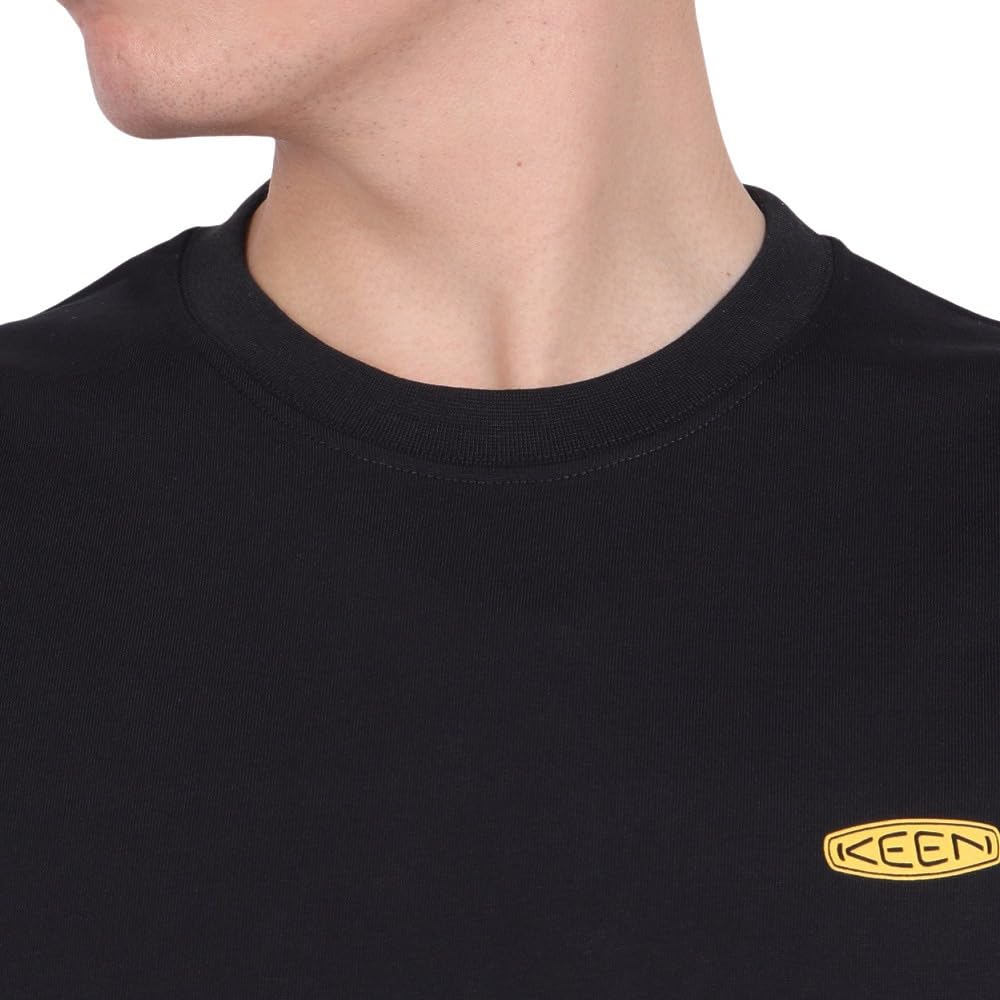 Keen OC/RP C&B Logo Tee, Black Yellow, Size XL