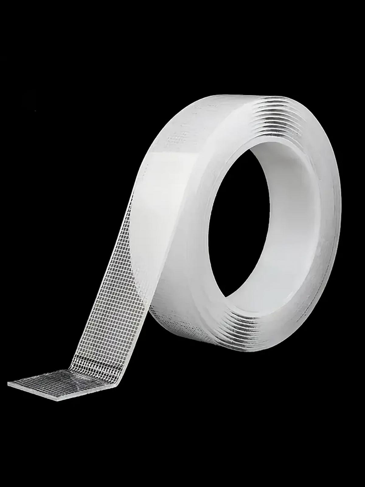 

1 шт. Сверхпрочная двусторонняя нано-лента, прозрачная съемная водонепроницаемая экстрасильная липкая полоска, сверхпрочная двусторонняя лента