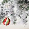 30pcs 6cm Christmas Tree Pendant Creative Hanging Ornament DIY Supplies Christmas Ball Set  Room