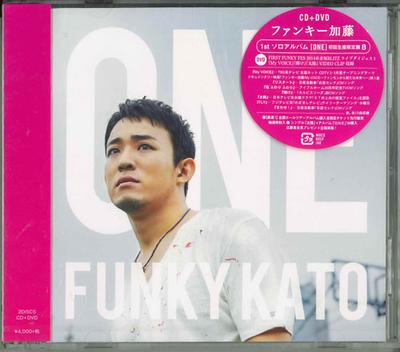 CD FUNKY KATO - ONE(shokaiseisangenteiban B)(DVD Ts MUCD805960 Japan ObiJapanese Pop/Rock Used