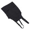 Küchenschürze Schwarze Schürze Polyester Taschen Verstellbarer Riemen Unisex Schürze für Zuhause Gewerblich Café Restaurants