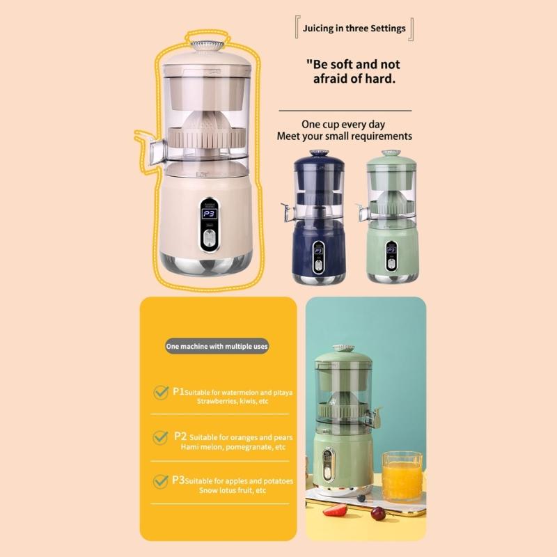 Portable Electric Fruit Vegetable Juicer For Fast Efficient Juice Extraction Kitchen Appliance Fruit Extractor Squeezer
