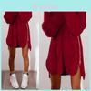 Luxurious Womens Jumper Knitted Sweaters Dress With Solid Casual Long Sleeves