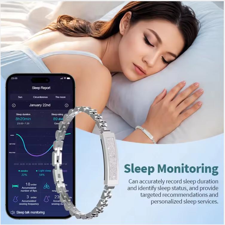 Xiaomi Youpin LIGE Health Smart Bracelet for Couples Heart Rate Monitor Activity Fitness Tracker Men Women Band Sports Waterproof Smart Watch