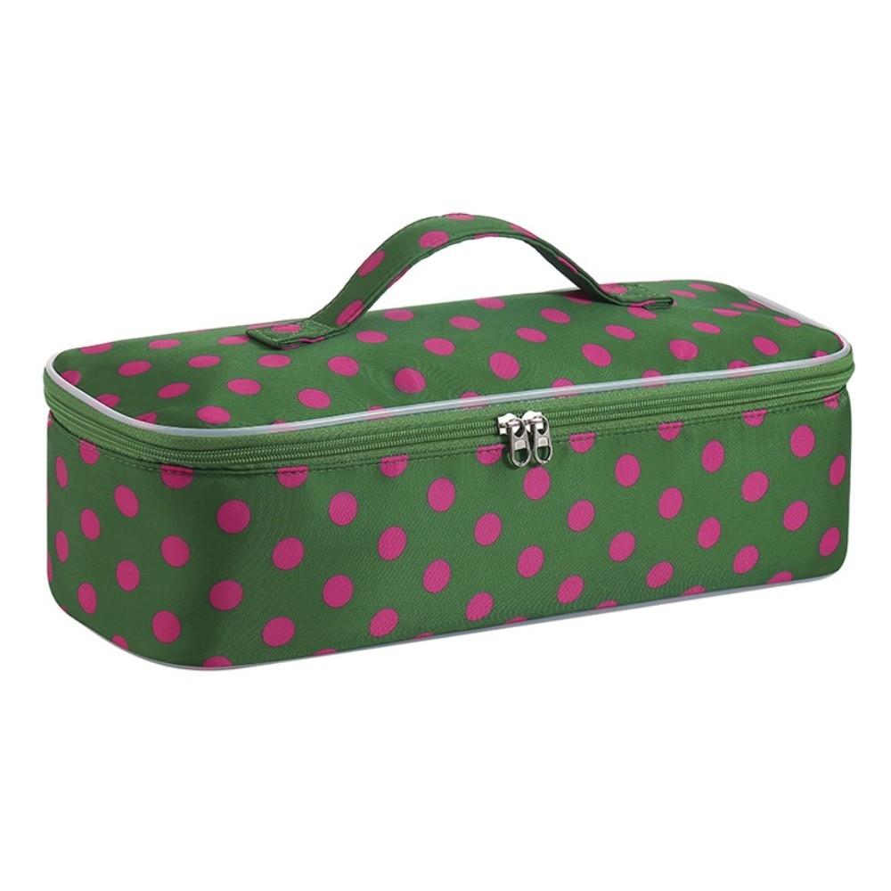 Handbag Blow Dryer Pouch Quilted Cotton Curling Iron Organizer Hair Dryer Bag Bathroom Storage