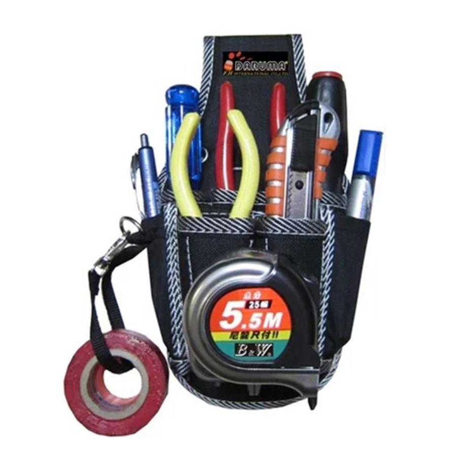 1 Pcs Electrician Waist Tool Belt Bag Portable Screwdriver Pocket Pouch Multifunctional Utility Hardware Tools Storage Holder