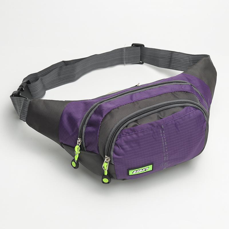 Spor Su Geçirmez Naylon Bel Çantası Cüzdan Bum Kemer Uniseks Fanny Pack