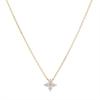 Copper Lucky Four-leaf Clover Small Necklace for Women Clavicle Chain Luxury Minimalist Design Sensation