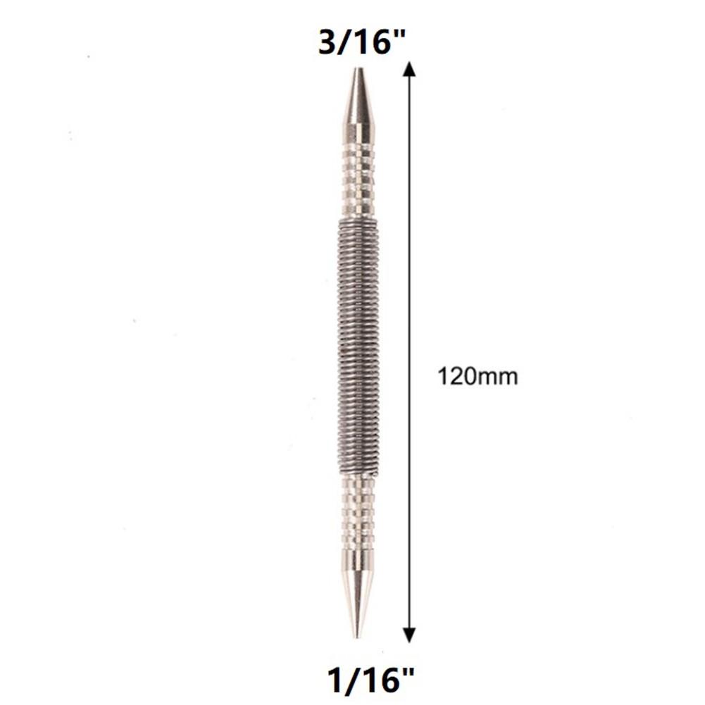 

Center Holes Punch Hammerless Nail Set Spring Loaded