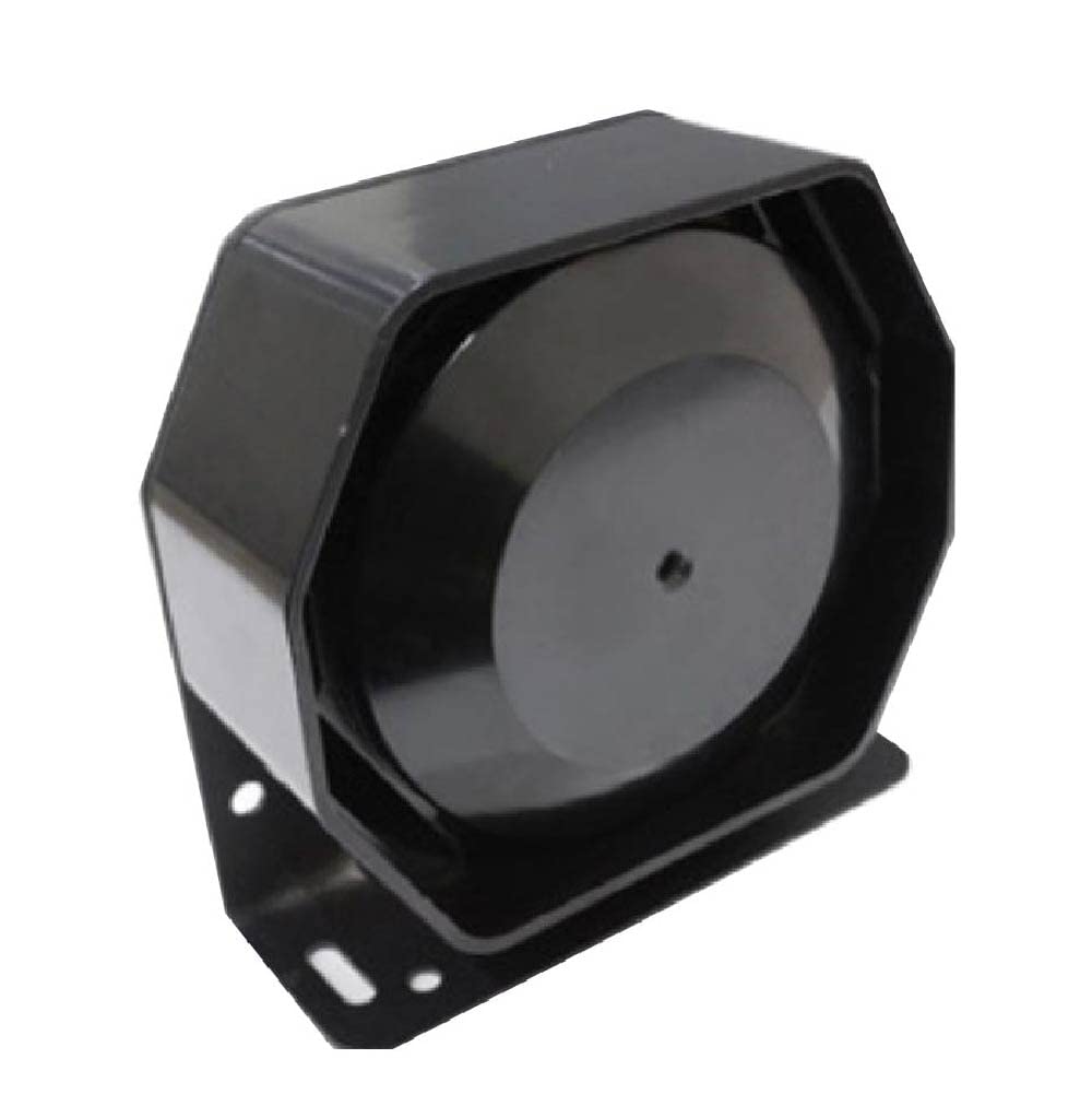 

Design Slim Siren Amplifier Speaker for Undercover Police Connectable to Patlite Siren 200W Warning Horn Police Undercover Police 12V Public Red