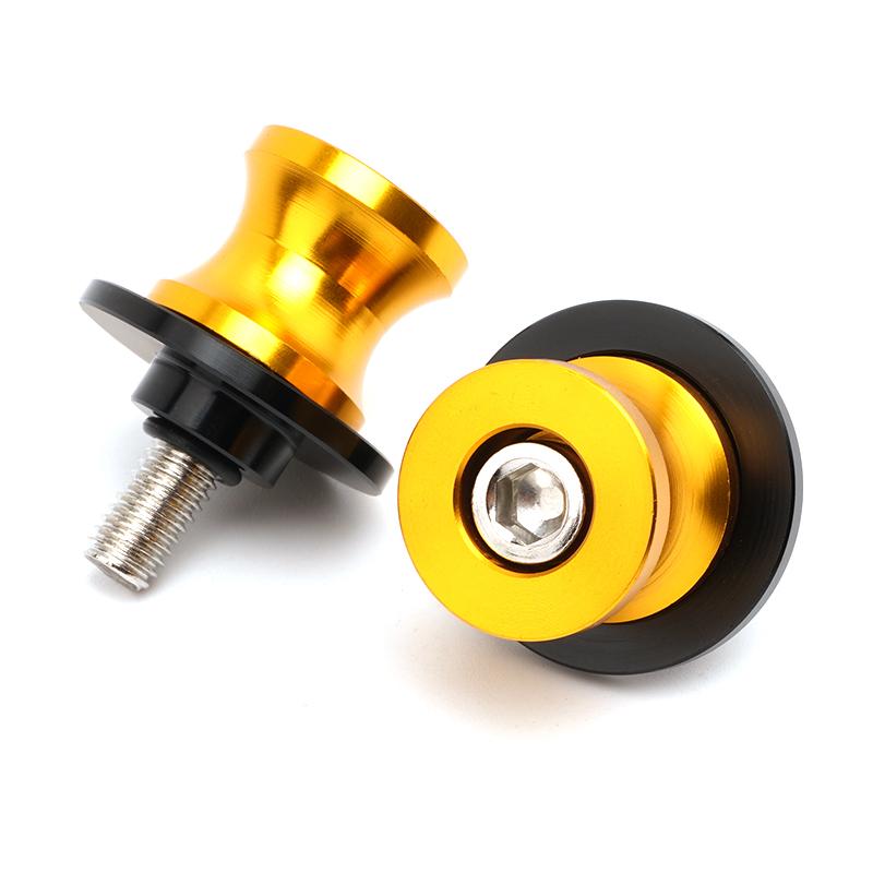 

2024 НОВЫЙ FIT для YAMAHA MT03 MT-03 MT 03 2005-2024 Аксессуары для мотоциклов CNC SwingArm Катушки Слайдеры Подставка Винты Болты M6