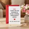 10Pcs/Set Folding Mother's Day Greeting Card Elegant Holiday Card Thank You Card  Invitations Cards