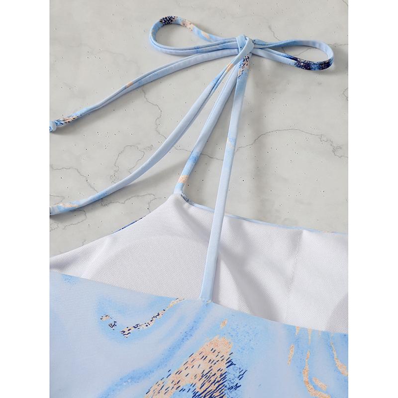 Print One Piece Swimsuit Women Bodysuit Swimwear Female Bathers Bathing Swimming Swim Suit Beachwear