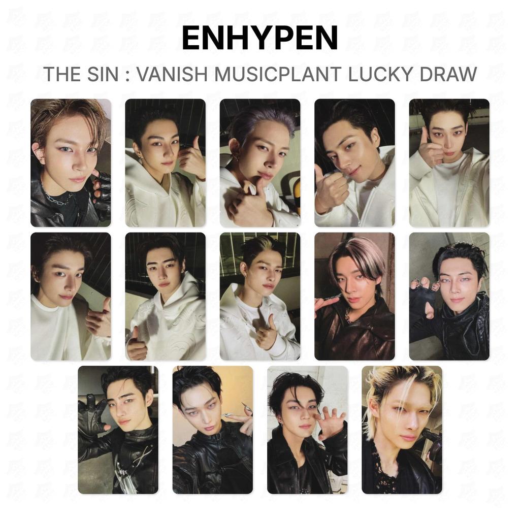 ENHYPEN DE ZONDE : VANISH MUSICPLANT Loterij Officiële Fotokaart