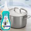 Stainless Steel Pot Black Residue Remover Fast-acting Formulas Saves Time & Effort In Kitchen Cleaning. Effortless Cookware