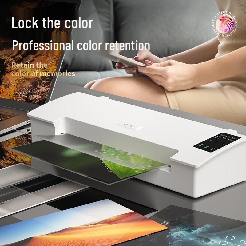 Deli A3 No-Preheat Laminator CN plug (adapter included)