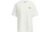 adidas Originals Ribbed Crewneck Short Sleeve Tee 'Off White' IK8628