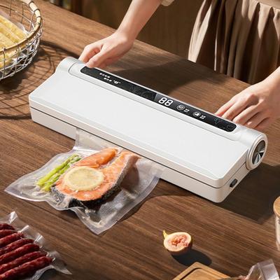 Food Vacuum Sealer Machine with Vacuum Bags Digital Display 60KPa Strong Suction
