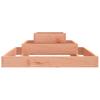 Vidaxl Planter, 80X80X27 Cm, Light Douglas Fir Wood