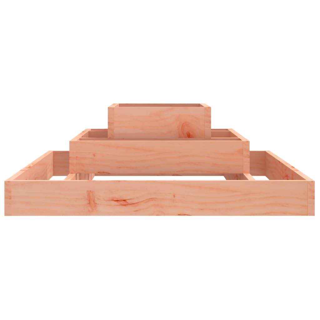 Vidaxl Planter, 80X80X27 Cm, Light Douglas Fir Wood