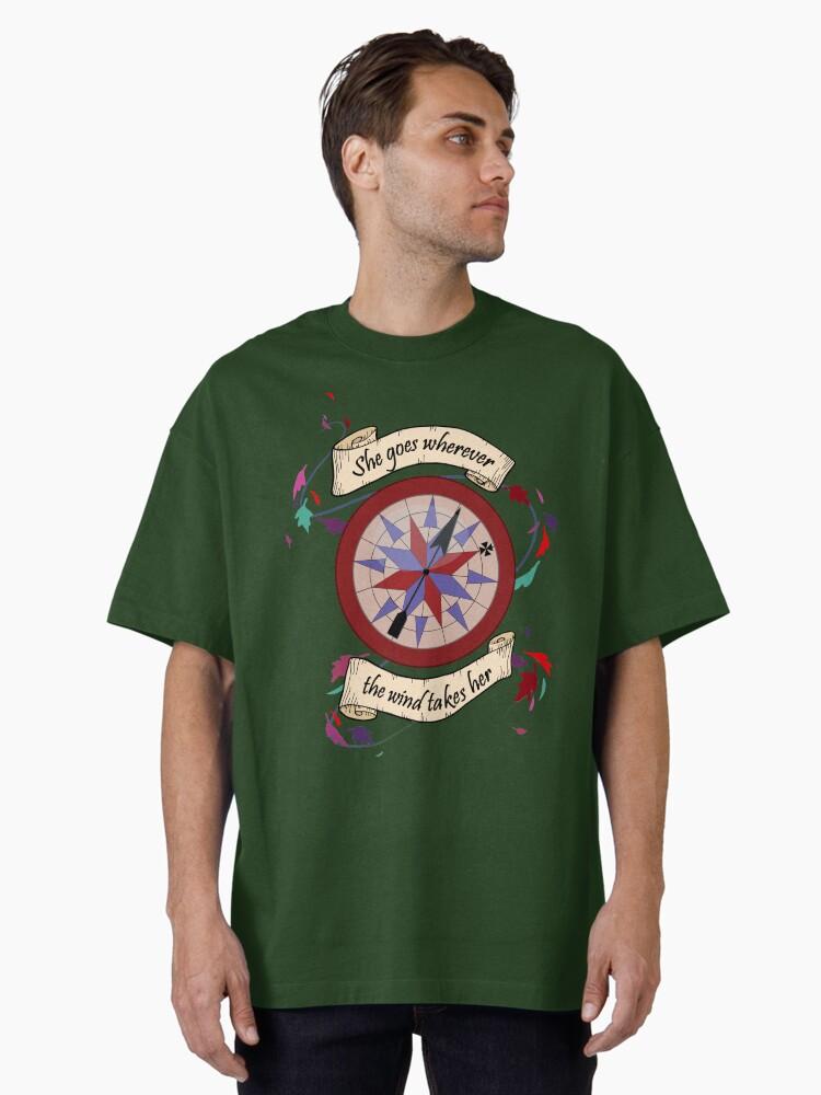 Pocahontas The Wind quote Oversized T-Shirt