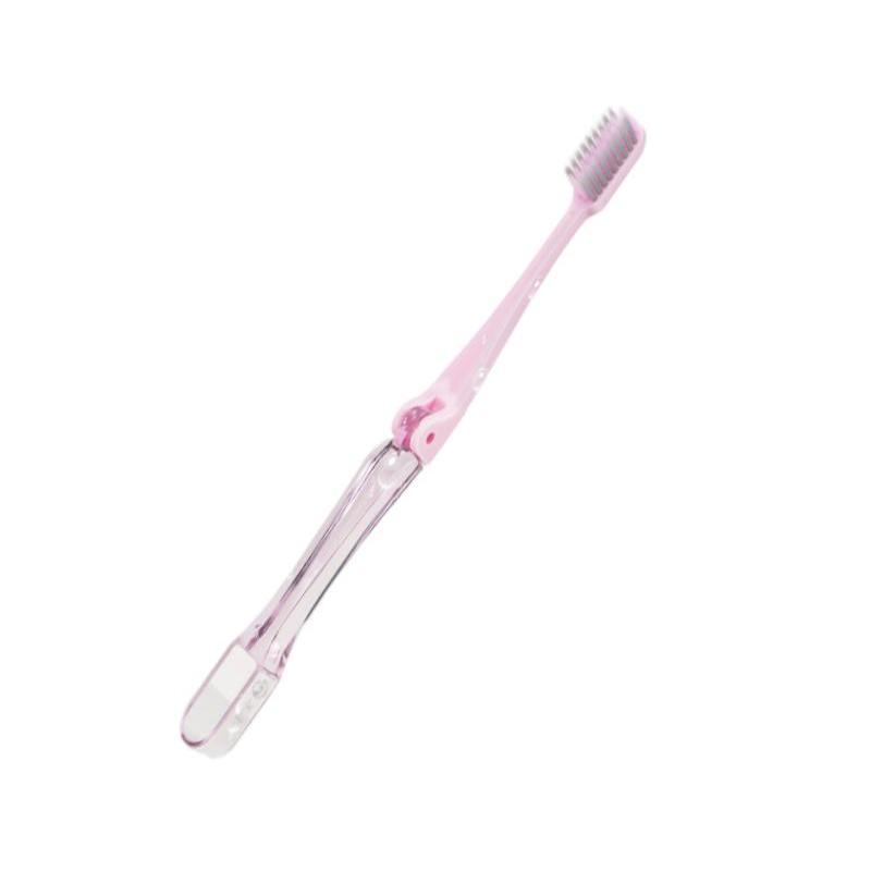 Travel Folding Toothbrush Portable Mini Toothbrush With Soft Medium Bristles For CampingUseful Design Soft Bristles Brushes A