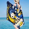 Cute Dog Sweet Dreams Beach Towel, Super Soft Microfiber, Gift for Her/Him, Birthday, for Pool, Beach, Travel, Home Decor Fan gifts